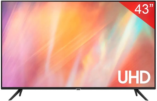 Smart TV LED Samgung 43" UN43AU7090 4K UHD (2022)